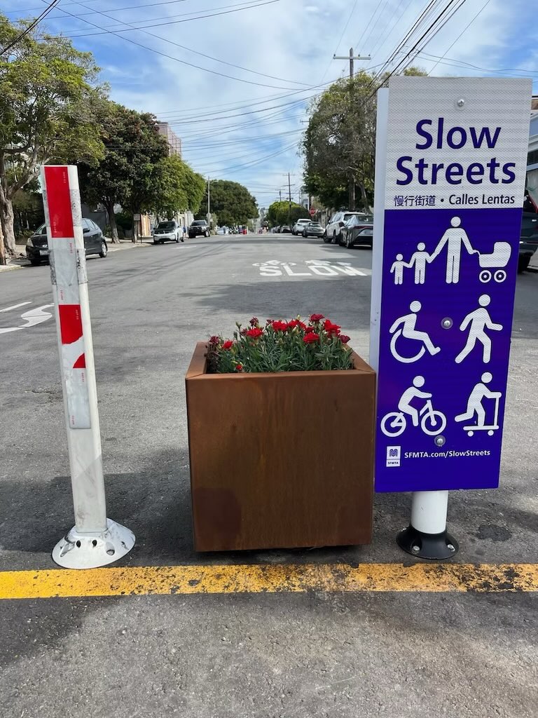 Sanchez Slow Street corridor